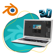 Blender - КИБЕРшкола программирования для детей, компьютерные курсы для школьников, начинающих и подростков - KIBERone г. Царицыно