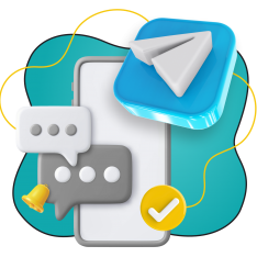 Создание Mini App для Telegram - КИБЕРшкола программирования для детей, компьютерные курсы для школьников, начинающих и подростков - KIBERone г. Царицыно