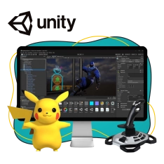 Мир игр на Unity 2D на популярном движке + AI-помощники - КИБЕРшкола программирования для детей, компьютерные курсы для школьников, начинающих и подростков - KIBERone г. Царицыно