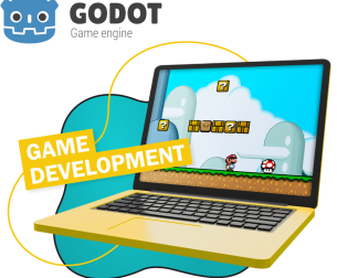 Godot.  Основа создания легендарных игр - КИБЕРшкола программирования для детей, компьютерные курсы для школьников, начинающих и подростков - KIBERone г. Царицыно