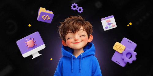 Идеальный сайт с нуля: код, дизайн и AI-помощник - КИБЕРшкола программирования для детей, компьютерные курсы для школьников, начинающих и подростков - KIBERone г. Царицыно