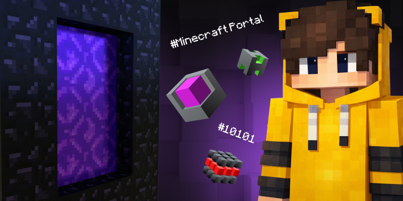 Архитекторы Реальности. Программируем Портал в Minecraft - КИБЕРшкола программирования для детей, компьютерные курсы для школьников, начинающих и подростков - KIBERone г. Царицыно